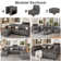 Tomario 8- Piece Upholstered U-Shaped Modular Sectional With Storage