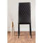 Novara Black Leg 120Cm Round Glass Dining Table & 6 Black Milan Black Leg Chairs-86748850