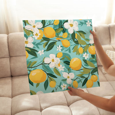 «Food and Kitchen Lemon Dreams», reproduction d'art moderne sans cadre