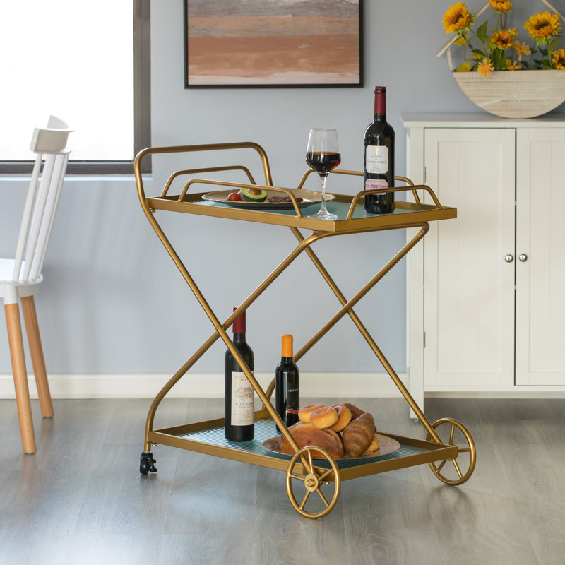 Metal Bar Cart