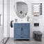 30 po Meuble-lavabo autoportant simple avec lavabo en céramique-1260176112