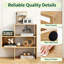 84 cm H x 84 cm W Geometric Bookcase