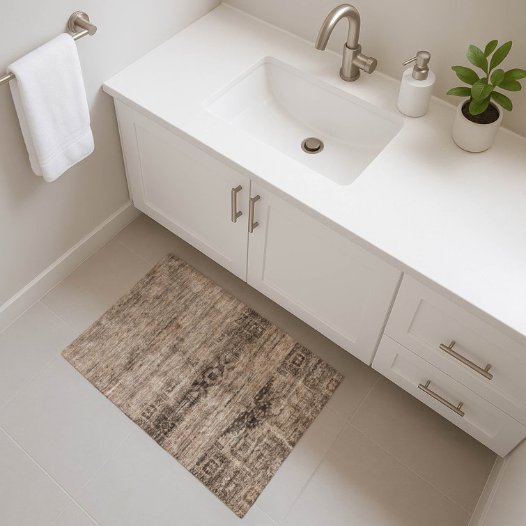 Premium Machine Washable Lampkins AMF1647 Global Rug