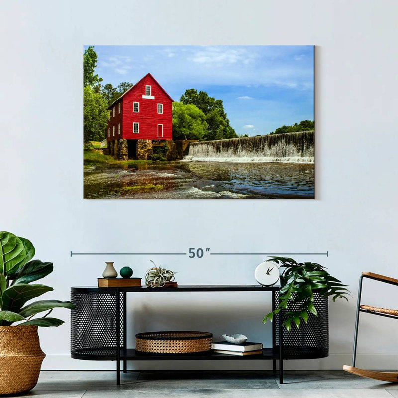 Lilie Starr's Mill, 30" H x 45" W