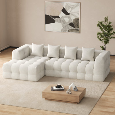 Canapé modulaire rembourré 2 pièces Boneless