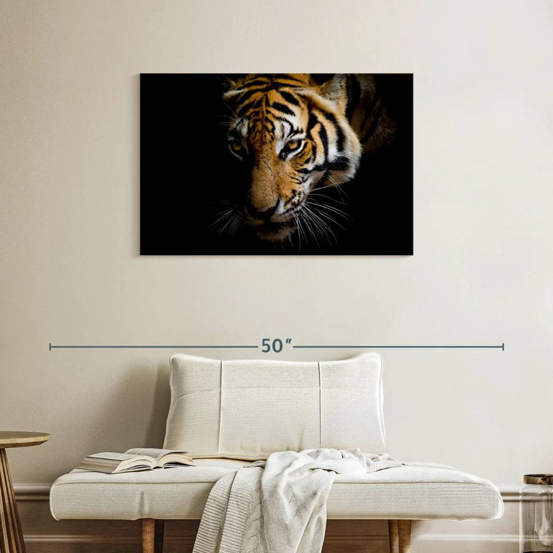 Brampt Sumatran Tiger, 24" H x 36" W