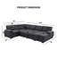 Lit Arusha en tissu Aine avec rangement-1481330322