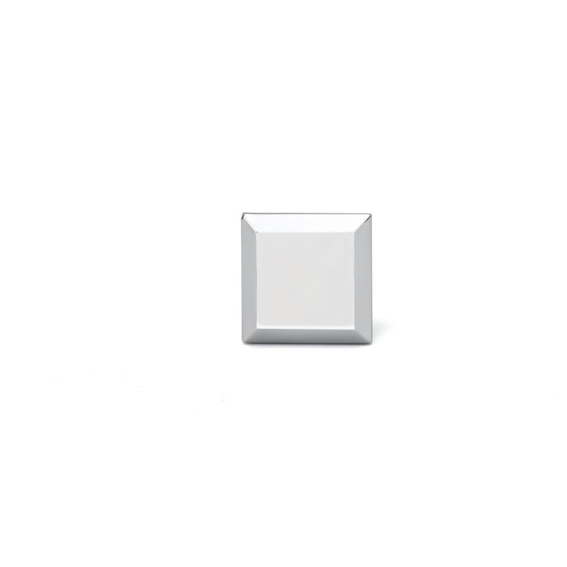 Bouton carré, Chrome