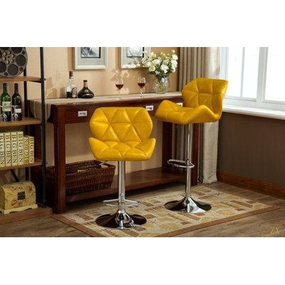 Ensemble de 2 tabourets de bar à hauteur réglable Glasgow