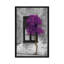 Tree In Front Of Window Purple Pop Color Pop - Print on Canvas-50004938-101412500