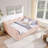 Queen Size Cozy Gingham Daybed-861266459