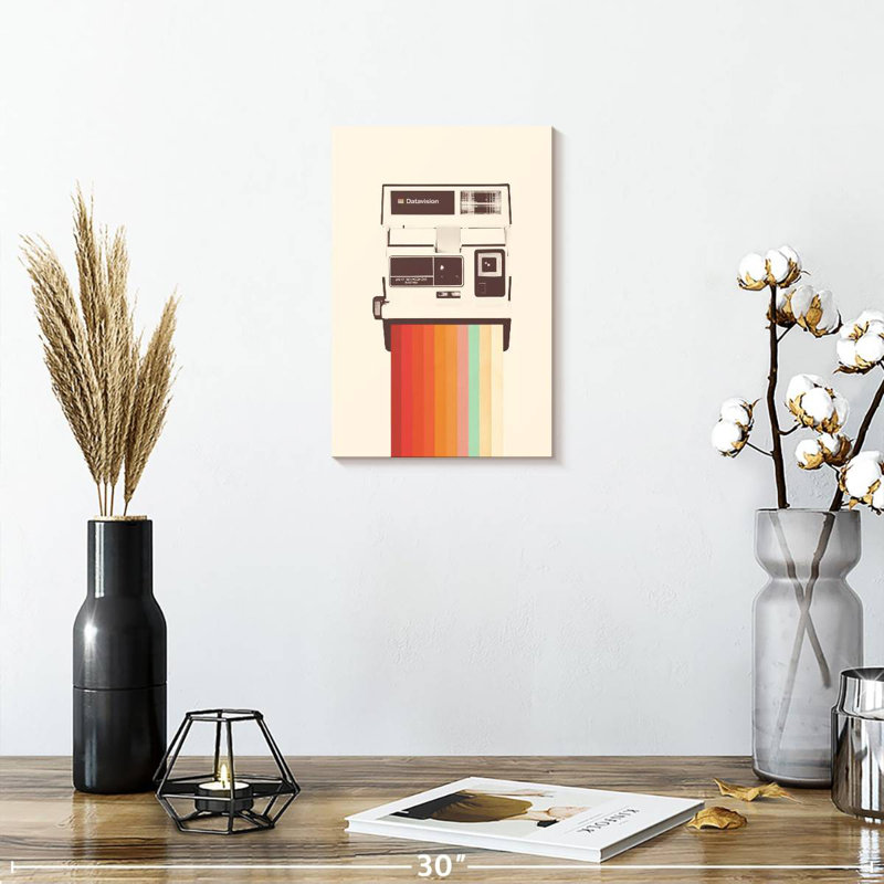 Senne Instant Camera Rainbow, 12" H x 8" W