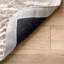 Tapis beige à poils longs Croce-2023510661