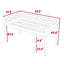 Twin Loft Bed With Enhanced Safety Features And Ladder-1086596881