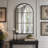 28.3X47" Arched Wall Mirror