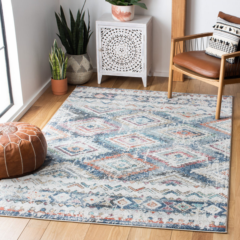 Tapis Julep Phoenix Performance Southwestern, Rectangulaire 4 pi 5 po x 6 pi 5 po