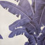 Blue Exotic Palm Leaf Tropical Wallpaper
