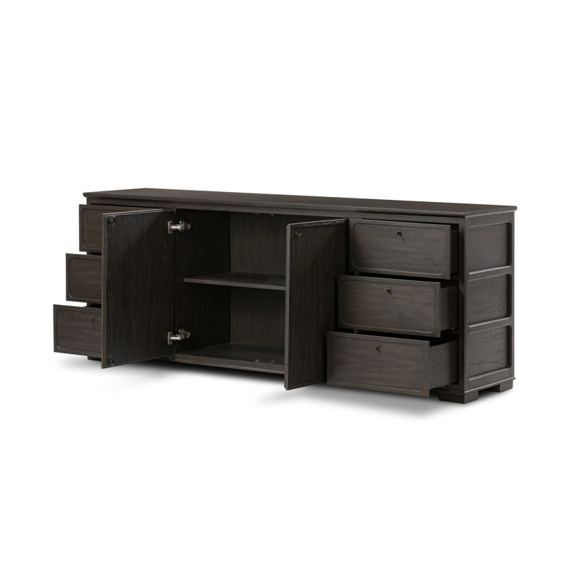 Leora Sideboard-Smoked Black