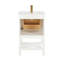 Meuble-lavabo en bois avec tablette réglable-754182341