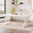 Taneja Rectangular with Stainless Steel Base Dining Table-604860297-642122186