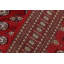 Tapis rouge rectangulaire unique de 6 pi 2 po x 9 pi 1 po Righley