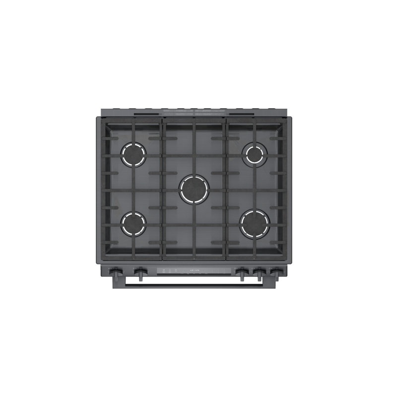 800 Series 30" 4.8 cu ft. Slide-in Gas Range with 18k BTU Burner