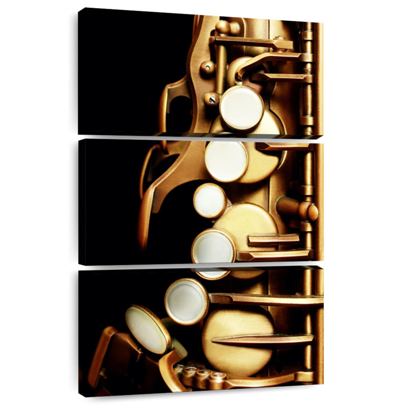 Saxophone Keys, 38" H x 24" W