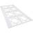 94.5" Wall Paneling in White (4-pack)-69958450