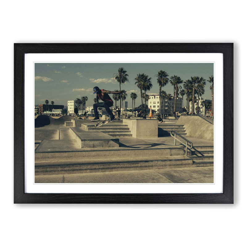 Single Picture Frame Print, Black