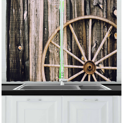Pointed Kitchen Curtain