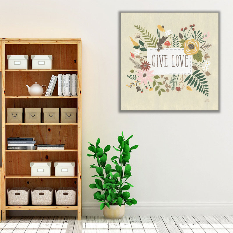 «Autumn Garden II», reproduction d'art sur toile, H 20 po x l 20 po