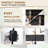 CASAINC Single-Handle Pull-Down Kitchen Faucet Single Hole Faucet with Deck Plate-95278644