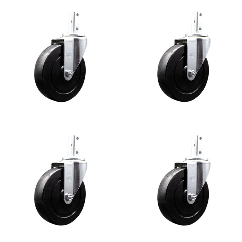 Hard Rubber Caster