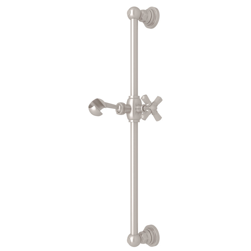 San Giovanni 21" Slide Bar, Satin Nickel