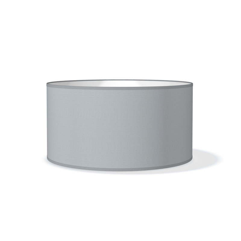25cm H Cotton Drum Pendant Shade ( Screw On )