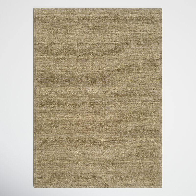 Sabrine Wool Indoor Rug, Rectangle 10' x 14', Tan