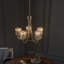 Ampelius 5 - Light Waggon Wheel Chandelier