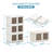 Dimingo 19Gal Foldable Plastic Storage Bins with Lids and Wheels-1222831512