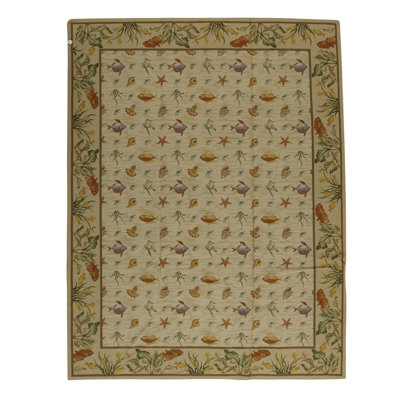 Wool Oriental Area Rug