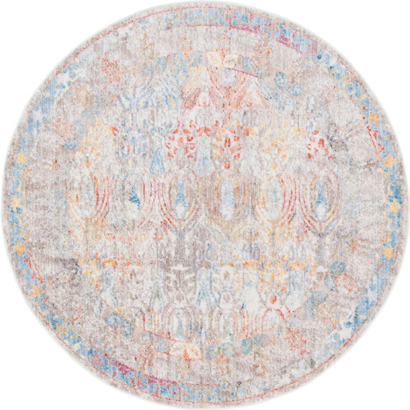 Kingston Oriental Indoor Rug, Round 3'3"