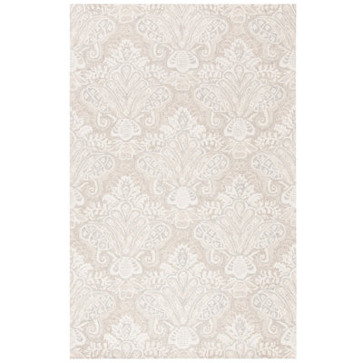 Hively Hand Tufted Wool And Cotton With Latex Ikat Rug