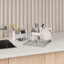 Serviteur Sling Sink avec pompe - blanc