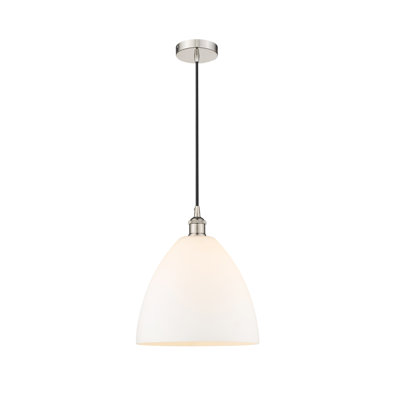 Luminaire suspendu en forme de dôme à 1 lumière Bluford