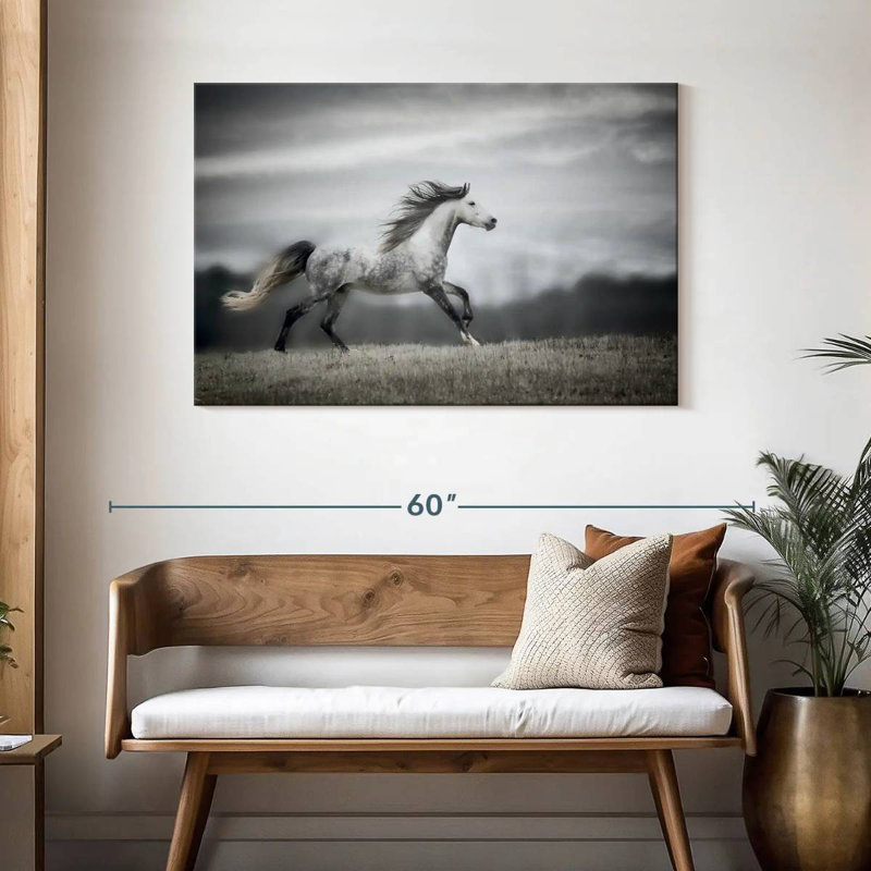 Brampt Wind Blown Mane II, 30" H x 45" W