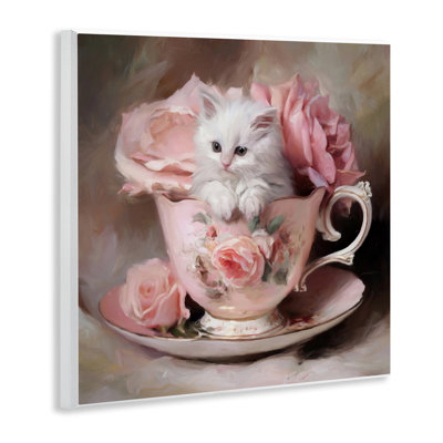 Plaque murale Petit chaton, par Tina LeCour
