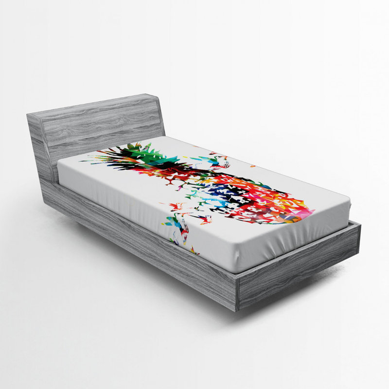 Microfiber Fitted Sheet, Twin Fitted Sheet