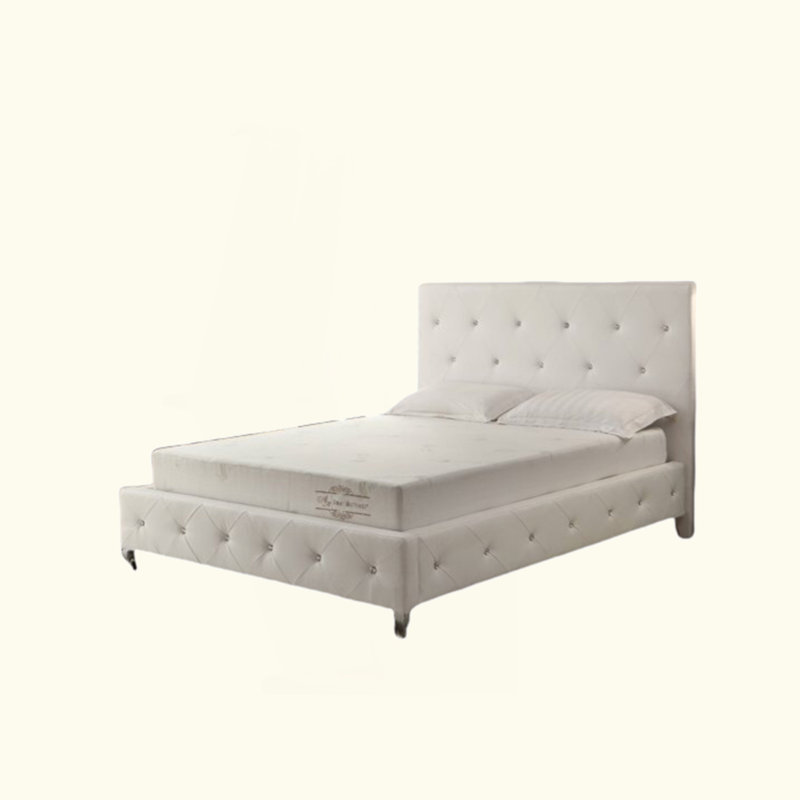 Matelas simple en mousse viscoélastique infusé d'AMOUR: 3 couches de soutien extra ferme, housse en tricot extensible, rouleau compressé dans une boîte. Infusion rafraîchissante d'aloès pour un sommeil confortable et confortable