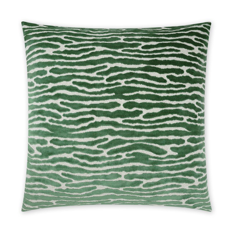 Marcel Decorative Throw Pillow, Green, Square 20"