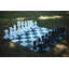 16" Giant Plastic Chess Set with Plastic Board