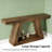 Vintage Two-Tier Storage Couch Table,Console Table,Side Table-1313418107